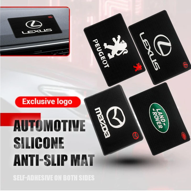 

Car Styling Anti Slip Mat PVC Dashboard Phone Holder Non-Slip Sticky Pad For Mazda Citroen Lexus Nissan Peugeot 107 108 206 Ford