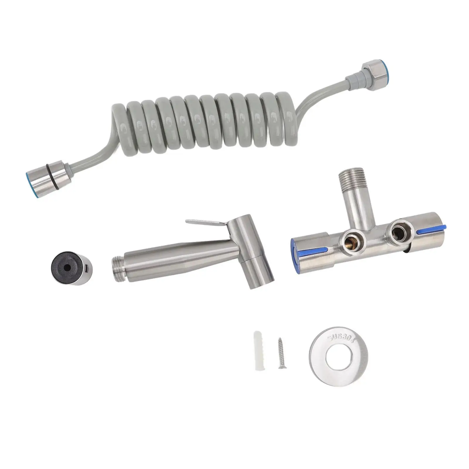 Распылитель для биде из нержавеющей стали с конструкцией под давлением и