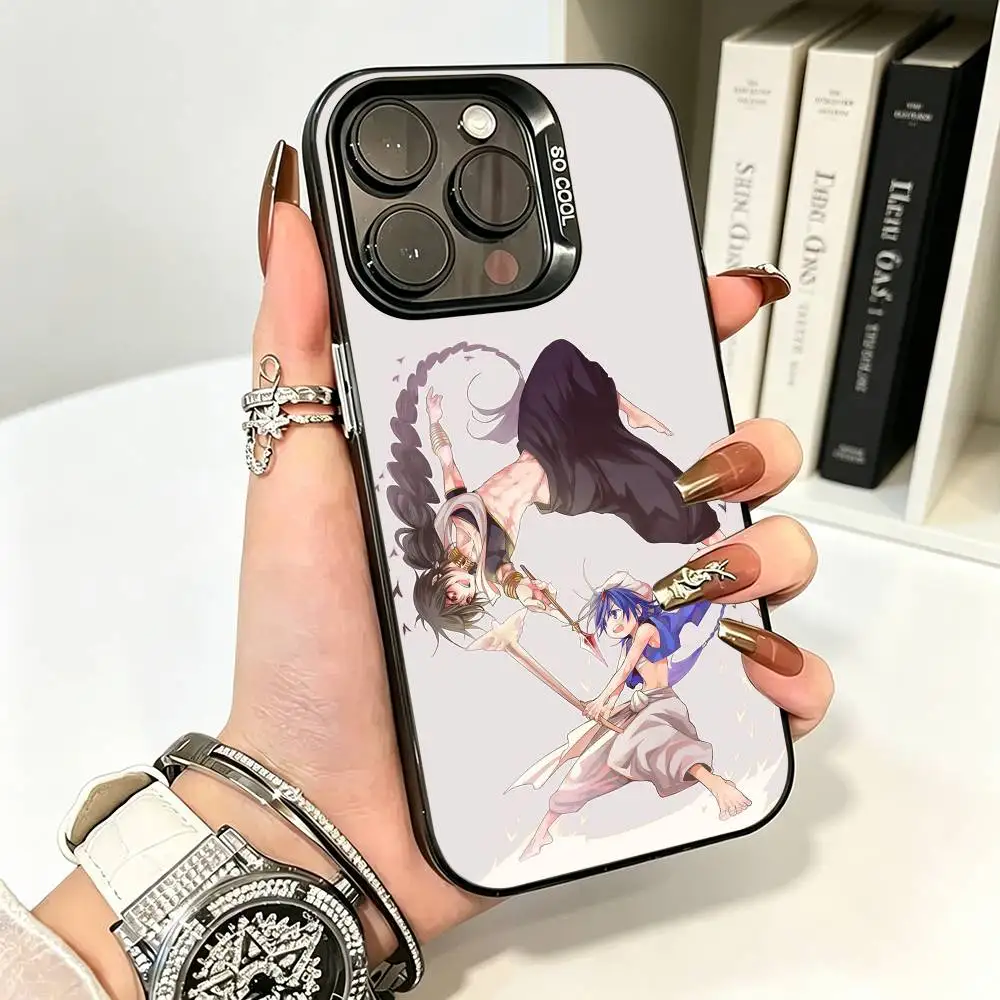 Чехол-бампер для iPhone 17 16 15 14 13 12 11 Pro Max Air из цветного силикона, серебристый, с дизайном «Фэнтези-приключение: Маги. Лабиринт магии» (art.: 3920db984beec) - 3920db984beec