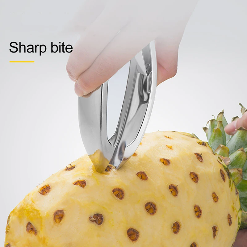 

Pineapple Peeler Pineapple Eye Peeler Simple Pineapple Stainless Steel Knife Cutter Practical Seed Removal Home Fruit Tool
