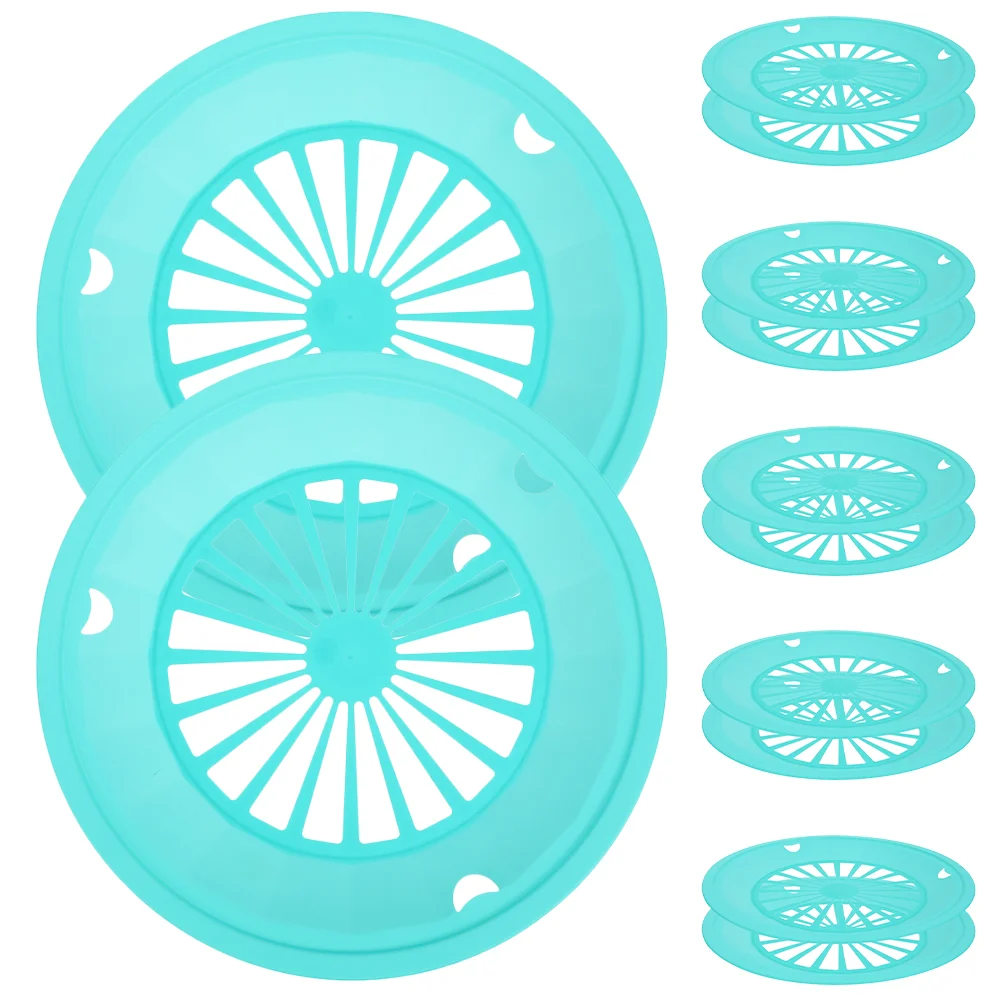 

Party Grills Plate Paper Holders Reusable Picnic Supplies BBQ Hollow Chic Barbecue Tray Barbeque Plastic Hollow-out Food Pan