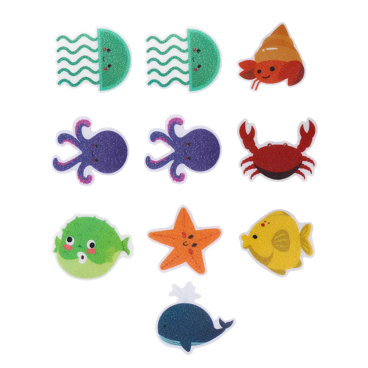 20 шт. наклейки с героями морских мультфильмов для ванны предотвращающие