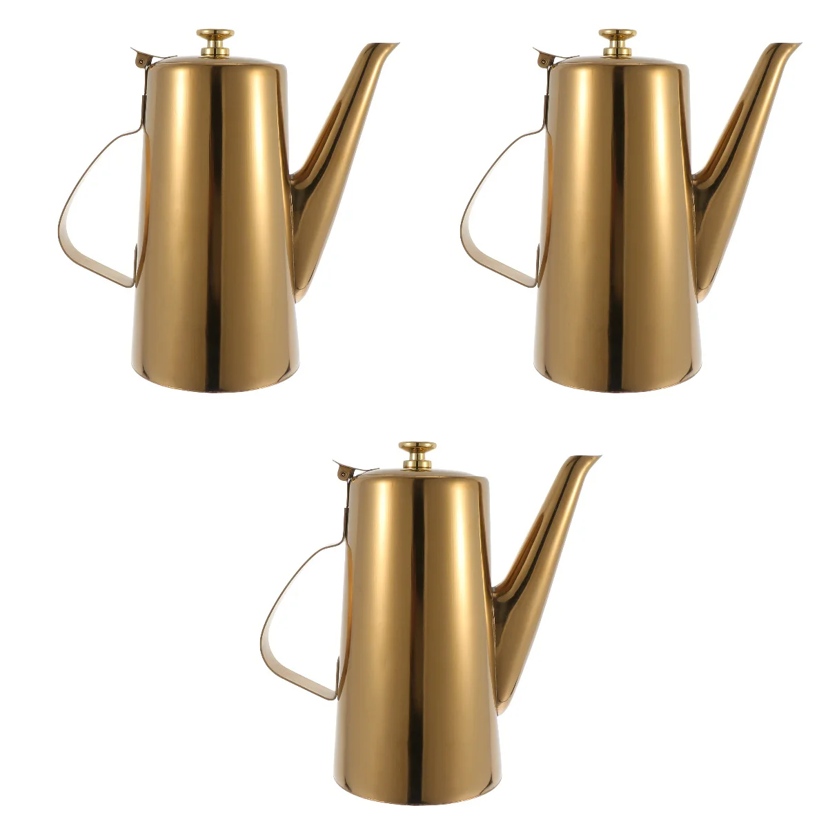 

Oil Dispenser Vinegar Soy Pot Water Sauce Container Pitcher Dispensing Kitchen Leakproof Coffee Jug Can Drinking Steel Stainless