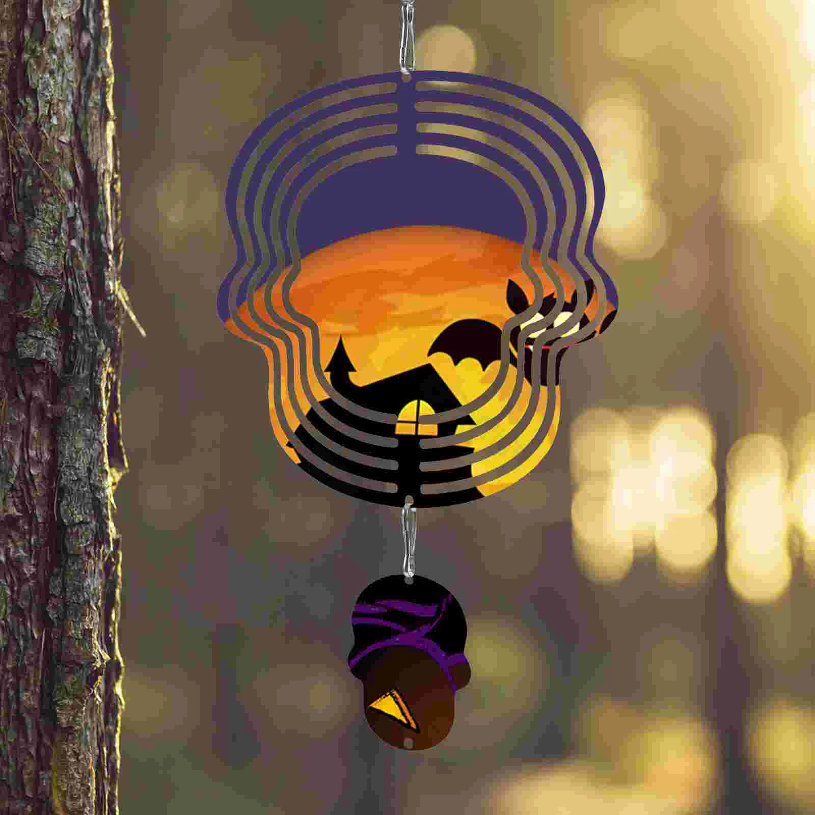

Yard Decorations Aluminum Wind Spinner Blanks Garden Sublimation Chime DIY Hanging Ornament