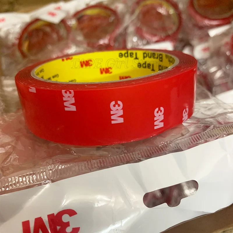 

New arrivals High Viscosity Heavy Duty Waterproof 3M White Font Car Special Transparent Double Sided Tape For Home Decoration