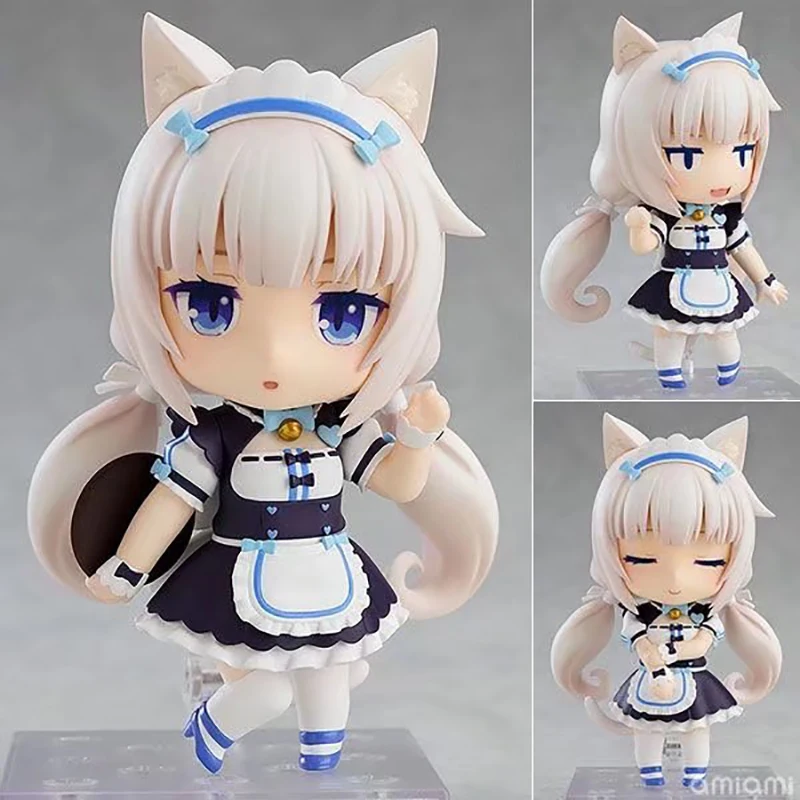 Nendoroid 1238 Nekopara Chocola 1248 Ванильная фигурка сменная Коллекционная модель лица игрушка