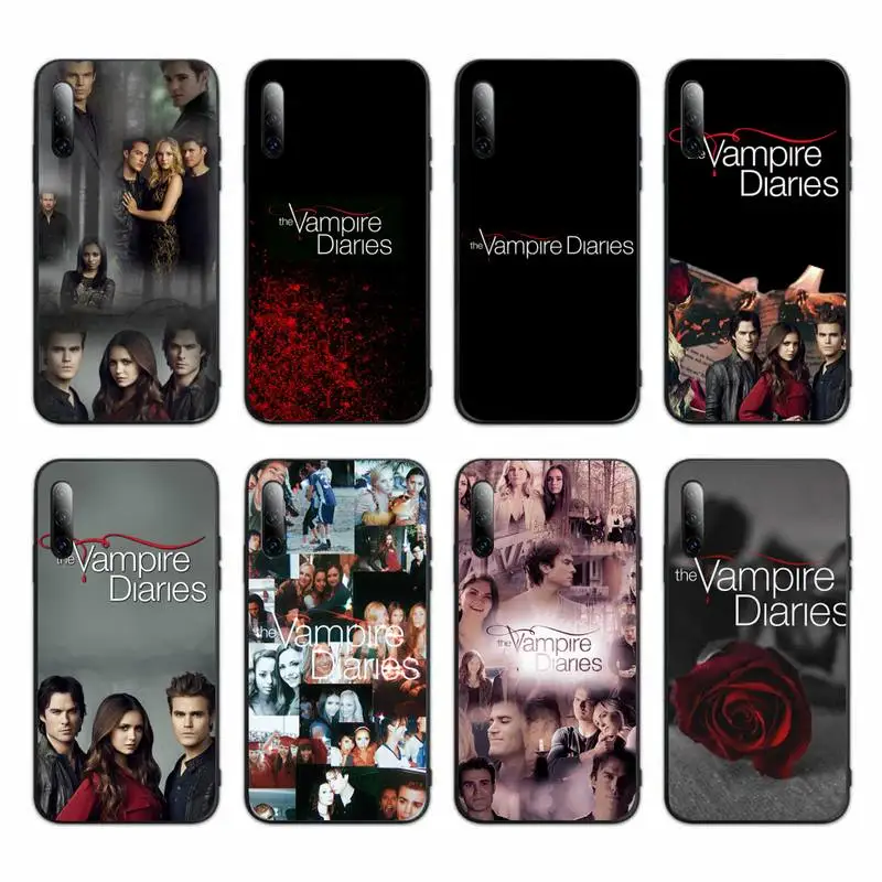 Vampire Diaries Phone Case For Huawei P30 Pro P20 Lite P10 P40 E P Smart Z Plus 2018 2019 2020 Mate 20 10 Cover