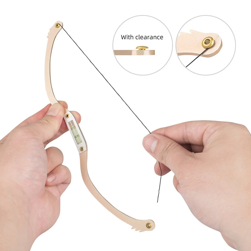 Микроблейдинг Перманентный макияж лук и Стрелка линейка черная измерительная