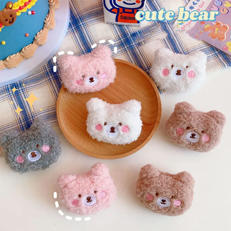 

3D Plush Cartoon Plush Brooch Little Lovely animals Sheep bear Panda Accessories DIY Accessories Doll Decoration Stuffed Toy