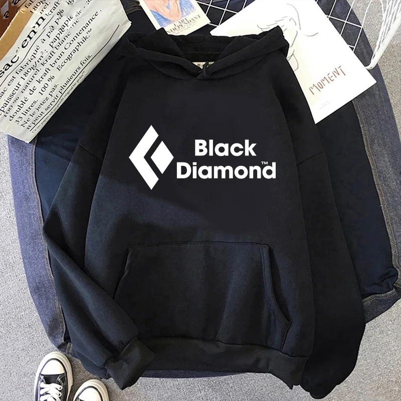 

Черная флисовая спортивная толстовка унисекс с длинным рукавом и капюшоном