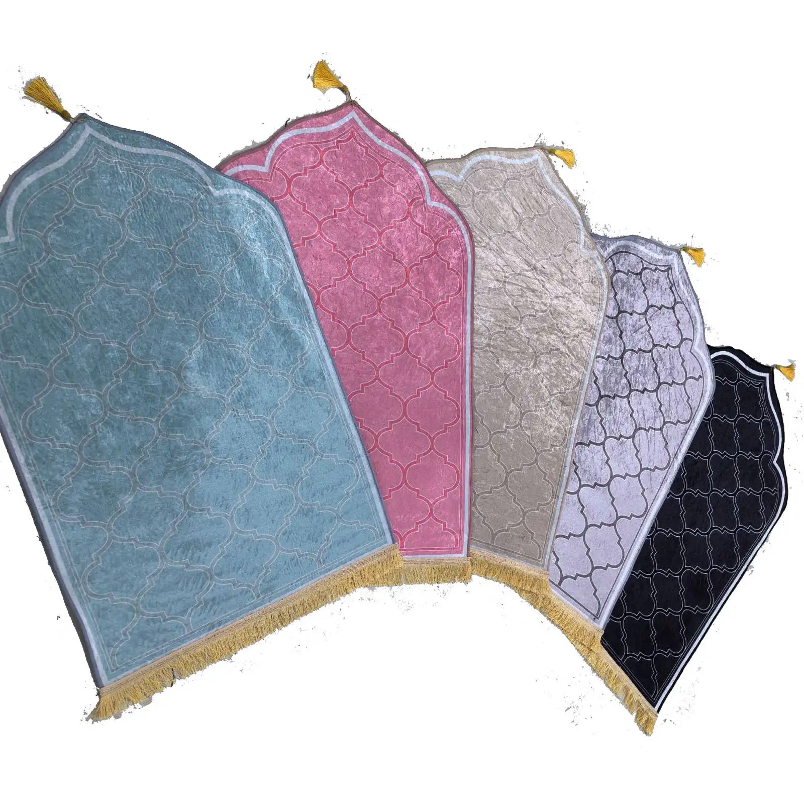 Фланелевое Одеяло для молитвы коврик мусульманский удобный пола с тиснением