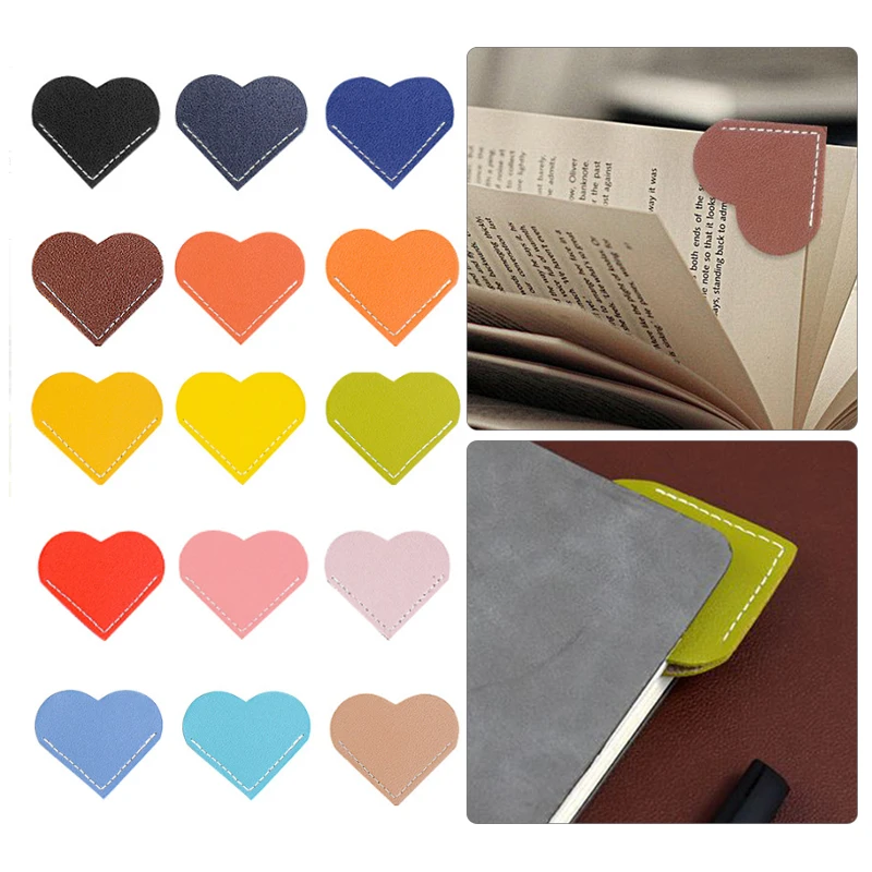 

1 Pack Handcrafted Vintage Leather Bookmarks Book Mini Corner Page Marker Genuine For Reading Teacher Gift