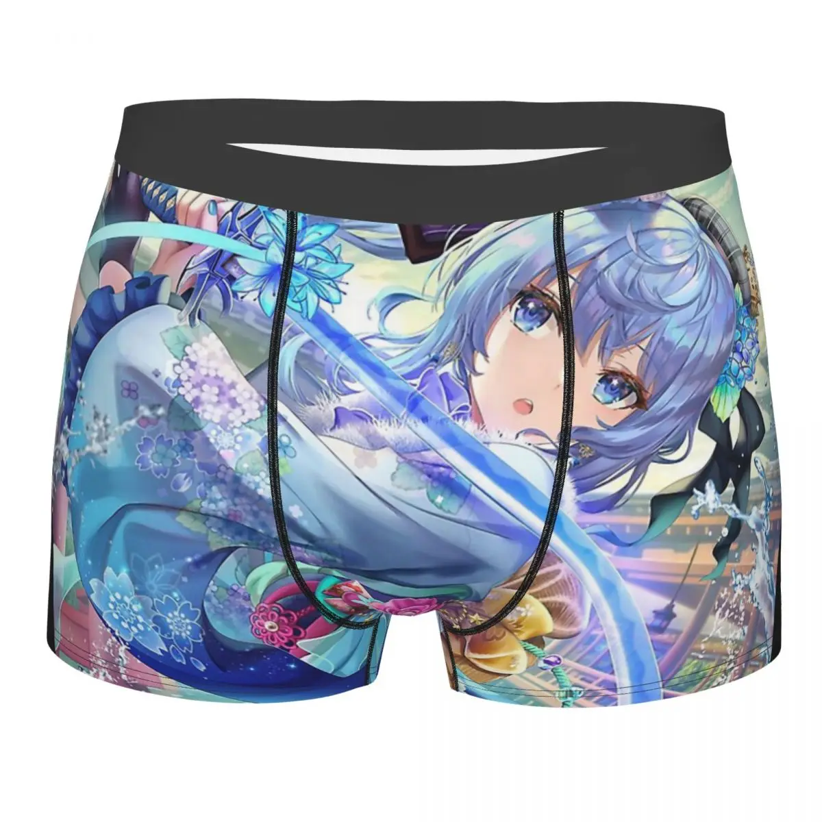 

Hoshimachi Suisei Hololive Virtual Host Group Box Underpants Homme Panties Male Underwear Sexy Shorts Boxer Briefs