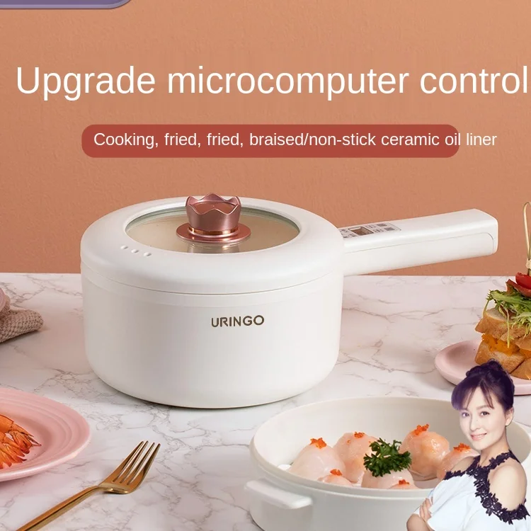 Electric cooker frying pan multifunctional integrated household noodle cooker steamer electric hotpot