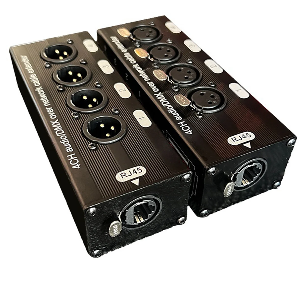 4-канальный 3-контактный удлинитель аудио XLR и DMX512 штекер