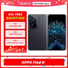 DHL Free OPPO Find N 5G мобильный телефон 7,1 ''AMOLED сложенный экран Snapdragon 888 Octa Core 33W SuperFlash Charge NFC Google Play