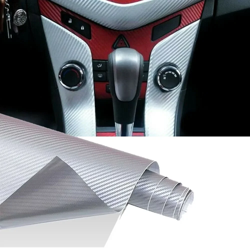 Обертка автомобиля наклейка из углеродного волокна панель винил 127 х 30 см 50x12