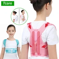 tcare adjustable kids posture corrector children upper back support belt orthopedic corset spine lumbar brace prevent humpback