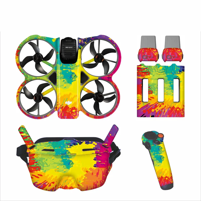 Декоративные наклейки и защитная пленка для DJI AVATA 360, очков N3RC Motion 3, зарядного устройства для батарей, аксессуары (art.: 3920d96e290ca) - 3920d96e290ca