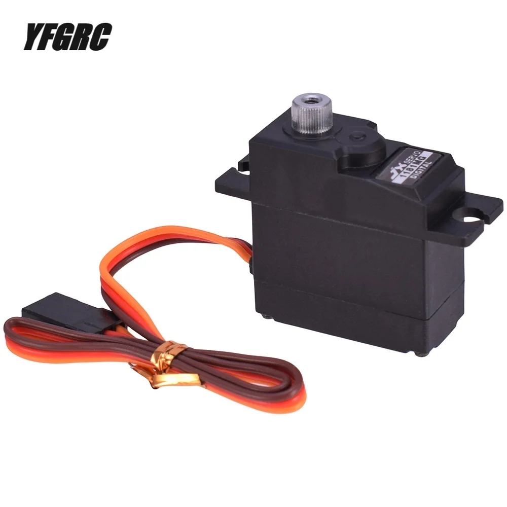 

JX PDI-1181MG 18g 3,5 кг металлическая Шестерня цифровой сердечник сервопривод для WLtoys 144001/WPL RC Car B12 B16 B24 C14 C24 RC самолет