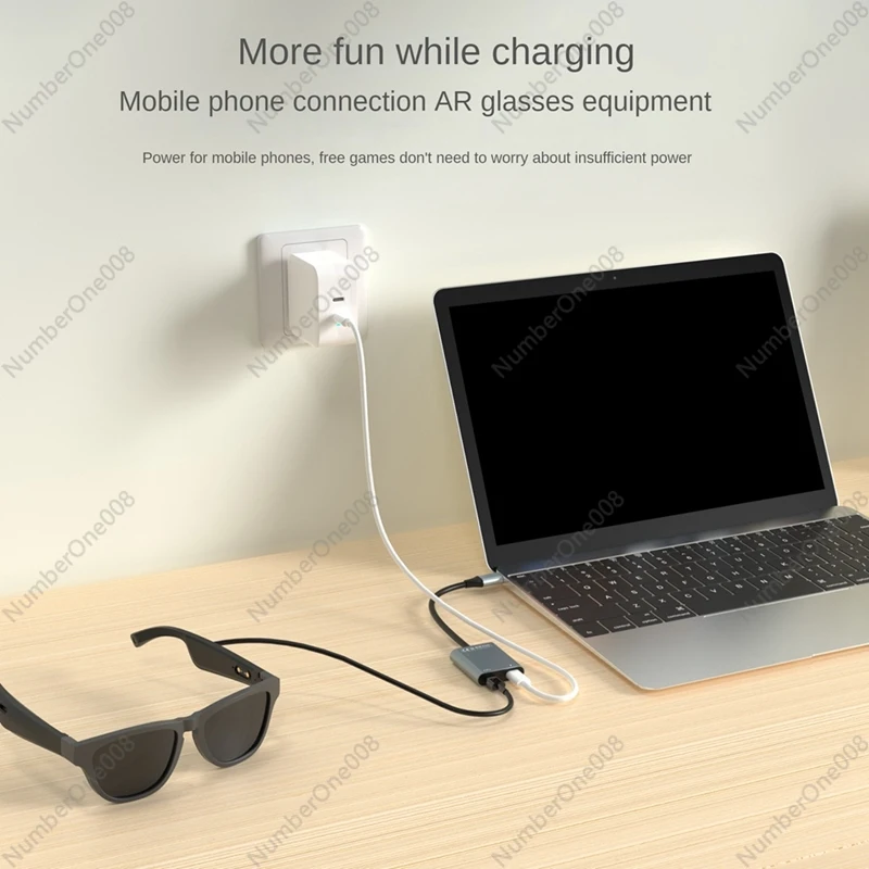 Модуль зарядки трансмиссии AR Очки Hub Зарядный адаптер Костюм для умных очков