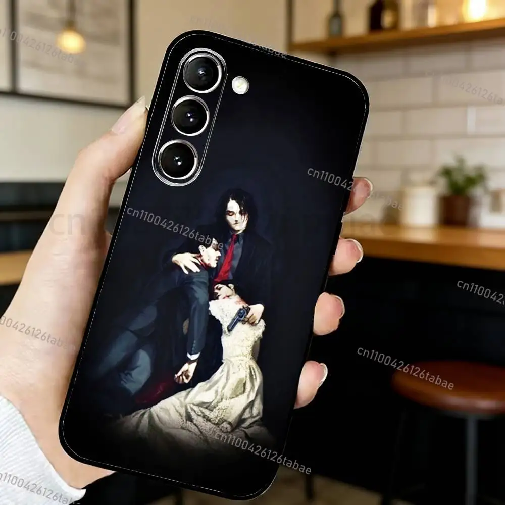 Чехол для телефона THE BLACK PARADE для Samsung S20,21,22,23,24,25,26 Ultra,Plus,Lite, черный, мягкий чехол (art.: 3920dae0bf7ce) - 3920dae0bf7ce