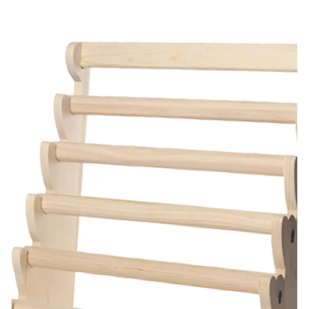 

Bangle Bracelet Holder Wood Wristwatch Rack Freestanding Jewelry Display Stand for Showcase Home Countertop Desktop Store