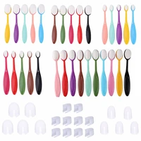 blending brushes combine lid ergonomic handles used for coloring making card brushing painting craft different colors small tool