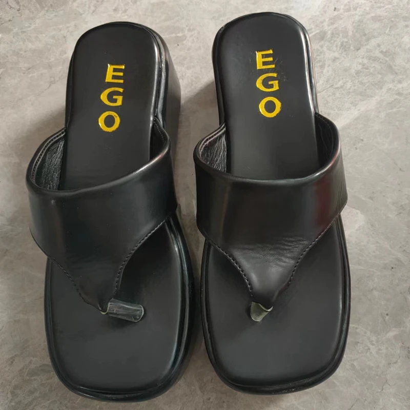 Sandals Women Shoes Platform Wedges Slippers 2023 New Summer Flats Flip Flops Causal Laides Shoes Beach Slingback Slides Zapatos
