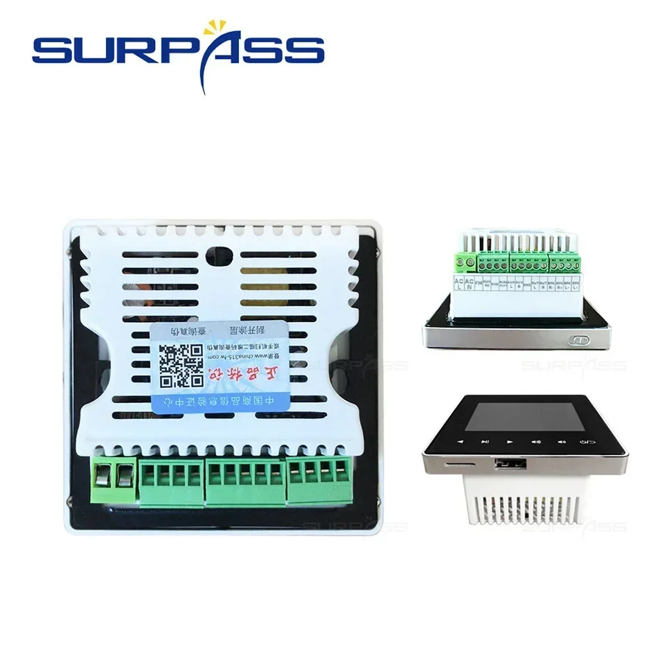 Настенные усилители с сенсорным управлением ФМ радио фоновая музыкальная