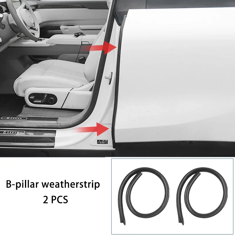 

Для BMW X7 уплотнительная лента на стойку B, звукоизоляционная лента, водонепроницаемая и пыленепроницаемая, автомобильные аксессуары
