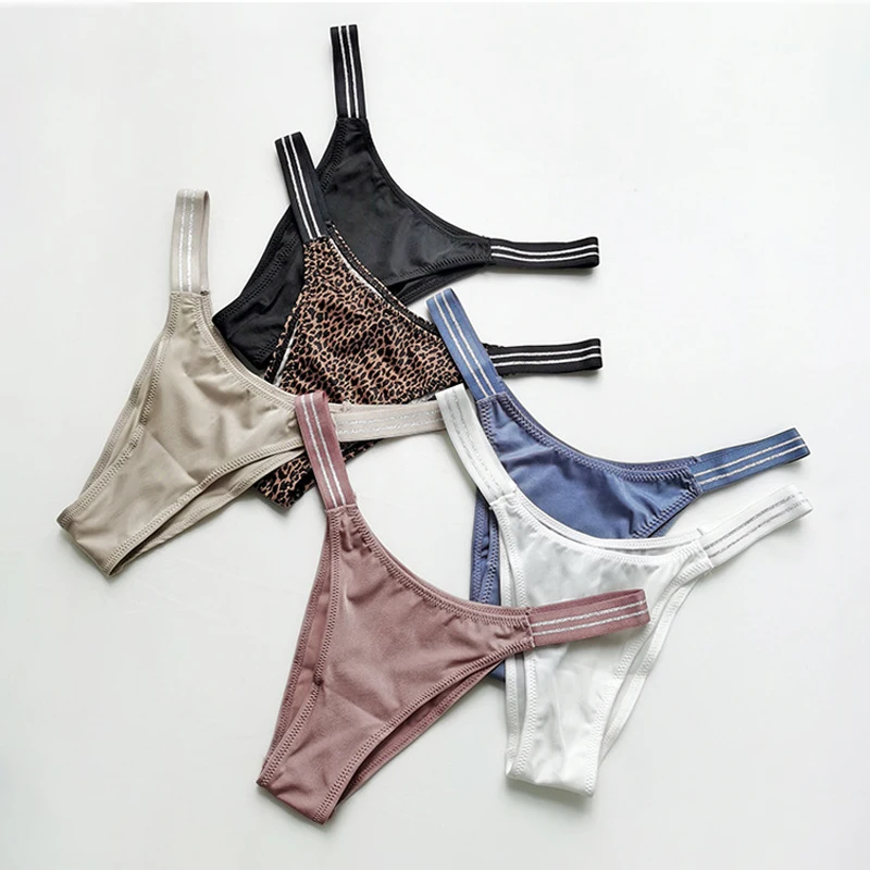 

2022 New Sexy Women Underwear Panties Low Waist Fitness Woman Lingerie Thong G-String Female Pink Pantys Perspective Intimates