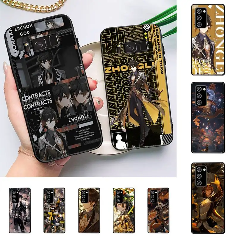 

Genshin Impact Morax Phone Case For Samsung Galaxy Note 10Pro 20ultra cover for note 20 note10lite M30S