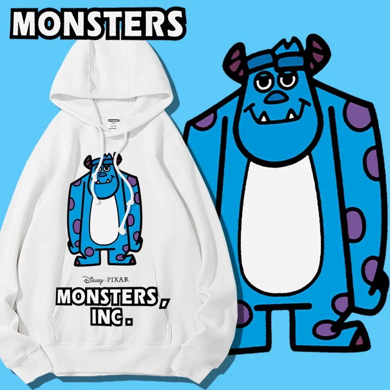 Новинка 2024 толстовка с капюшоном для университета монстров мужской комплект
