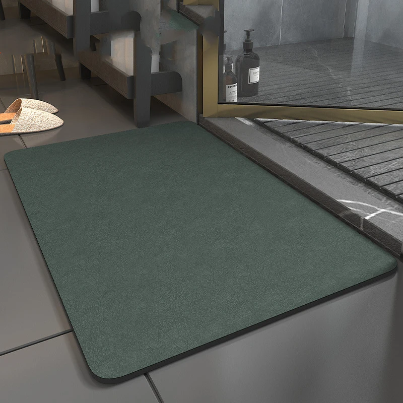 

Quick Drying Silica Gel Soft Mat for Bathroom - Anti Slip and Comfortable