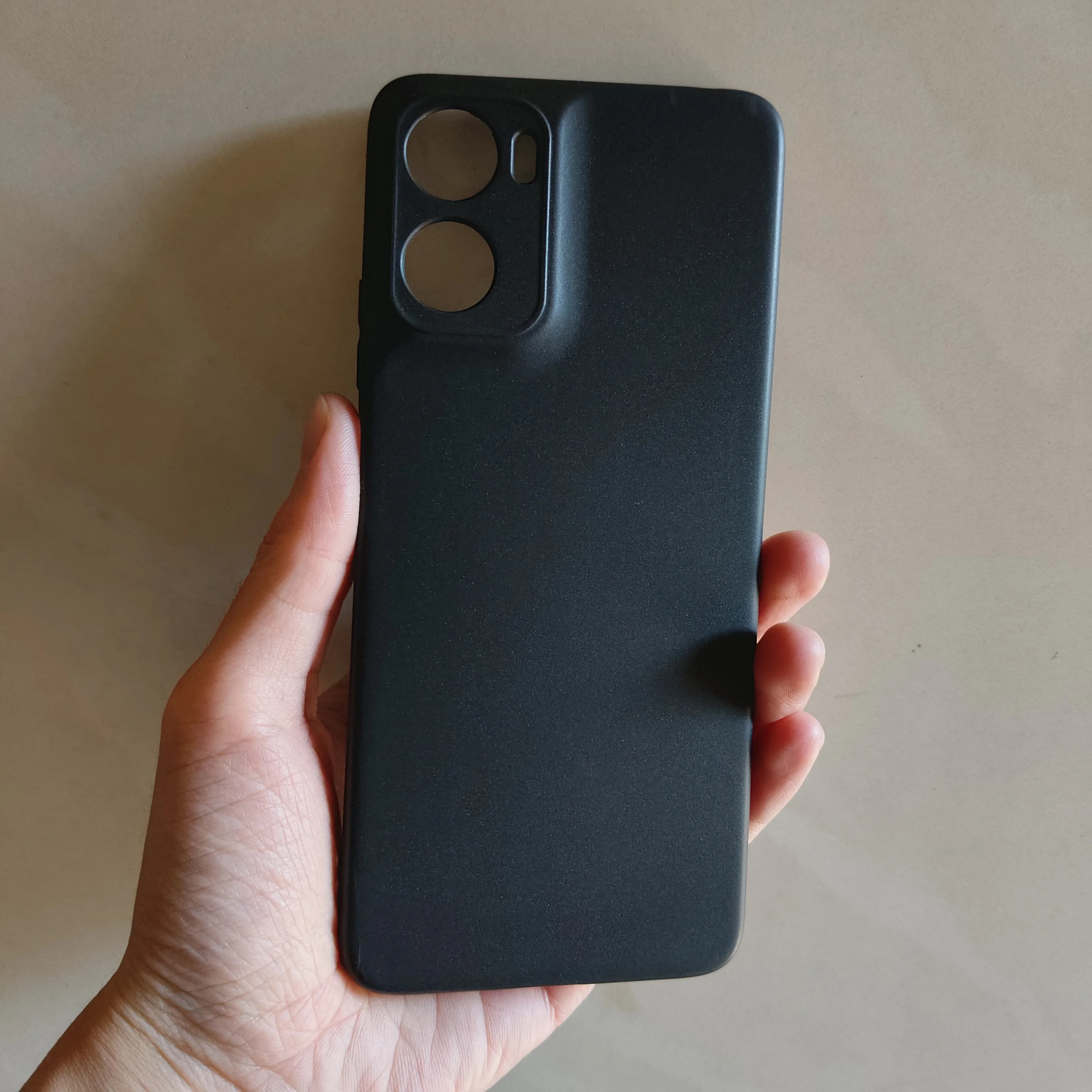 Фото Чехол на Motorola Moto G06, мягкий тонкий черный матовый силиконовый чехол из ТПУ для Moto G06 Power, задняя крышка MotoG06 G 06, бампер №1