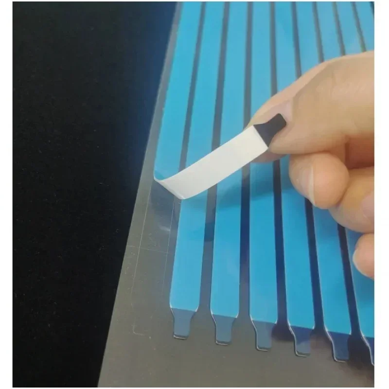 10/20/50/100 шт. 210*8*0 6 мм тянущие вкладки эластичные клейкие полоски для ЖК-экрана без