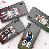 kuroko basketball anime phone case for samsung a51 a30s a52 a71 a12 for huawei honor 10i for oppo vivo y11 cover
