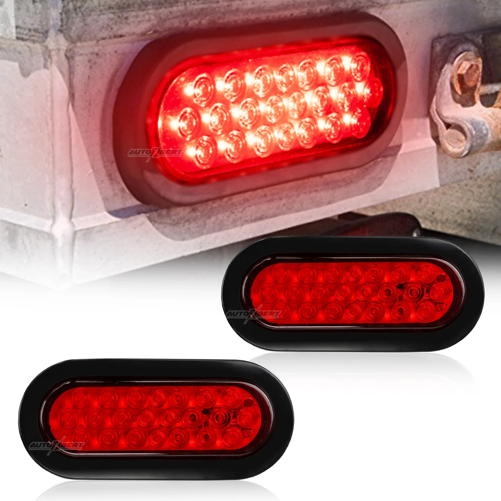 

Фонарь задний светодиодный овальный, 6 дюймов, 1 пара