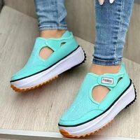 2022 womens sneakers platform casual breathable sport design vulcanized shoes fashion tennis female footwear zapatillas mujer