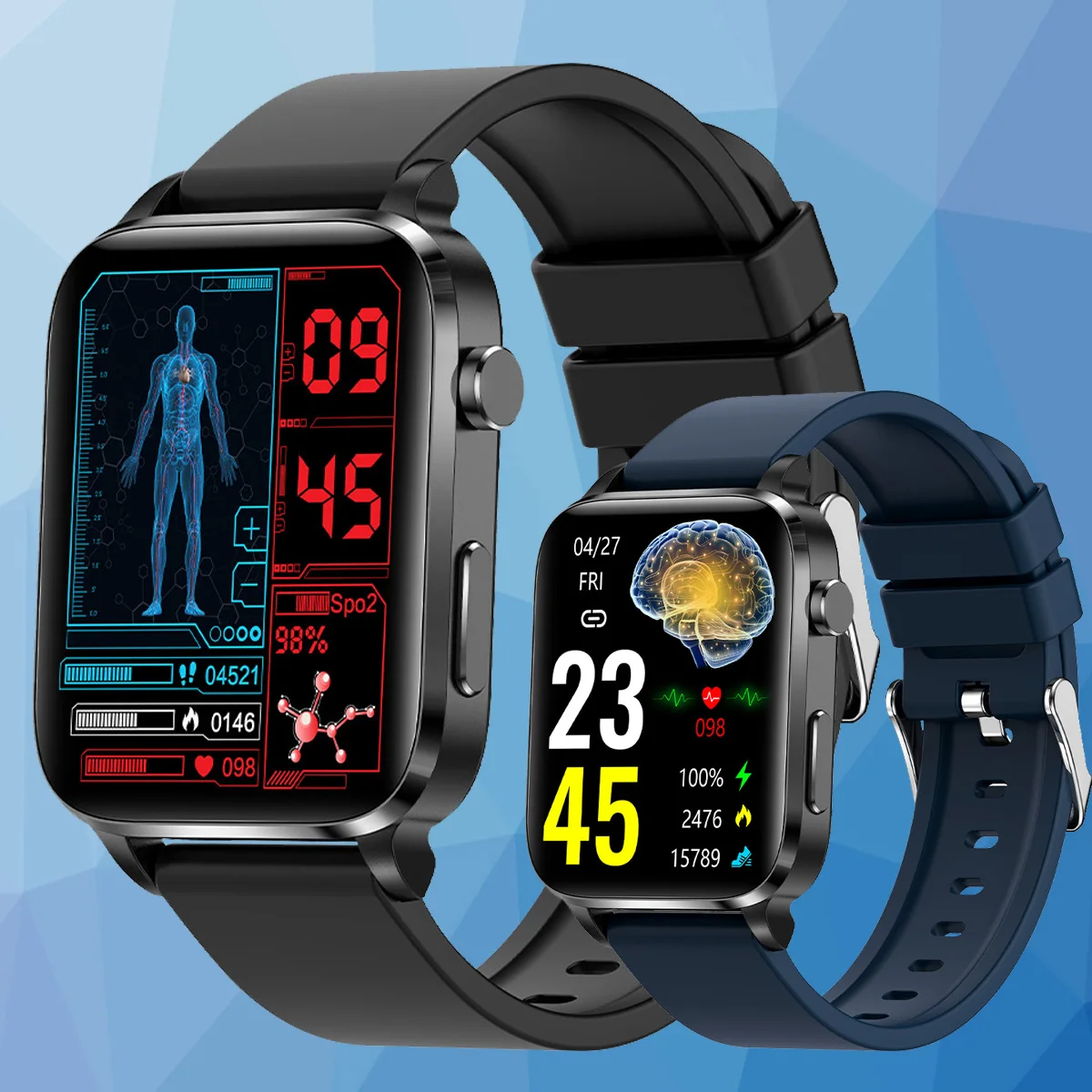 

2023 New Blood Sugar Smart Watch Men Sangao Laser Treat Health Heart Rate Blood Pressure Sport Smartwatch Women Glucometer Watch