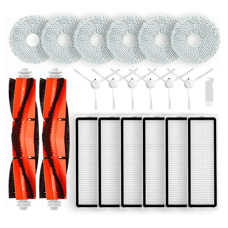 

For Xiaomi Robot Vacuum S10+ / S10 Plus Accessories Main Side Brush Hepa Filter Mop Cloth Pads Replacement Spare Parts