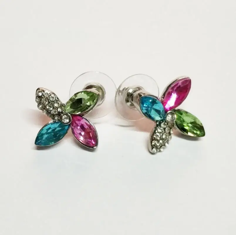 

shine rhinestones crystal wind mill Pendant earring Lover gift beach girl summer party birthday gift girl date top quality lady