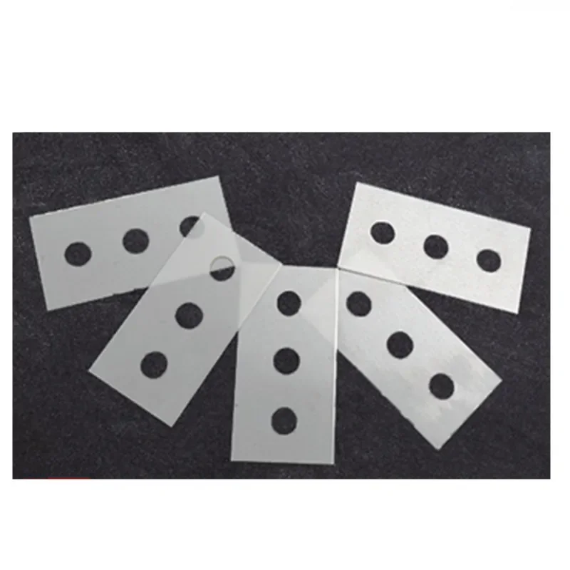 10 шт. циркониевый керамический лезвие с тремя отверстиями резак вставки пленка