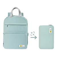 anreisha foldable womens laptop backpack travel casual school bags teenager light book bag fashion backpacks for girls