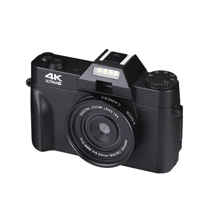 Автофокус 180 градусов откидной экран 48 МП 16-кратный зум 4K Full HD лучшая цифровая