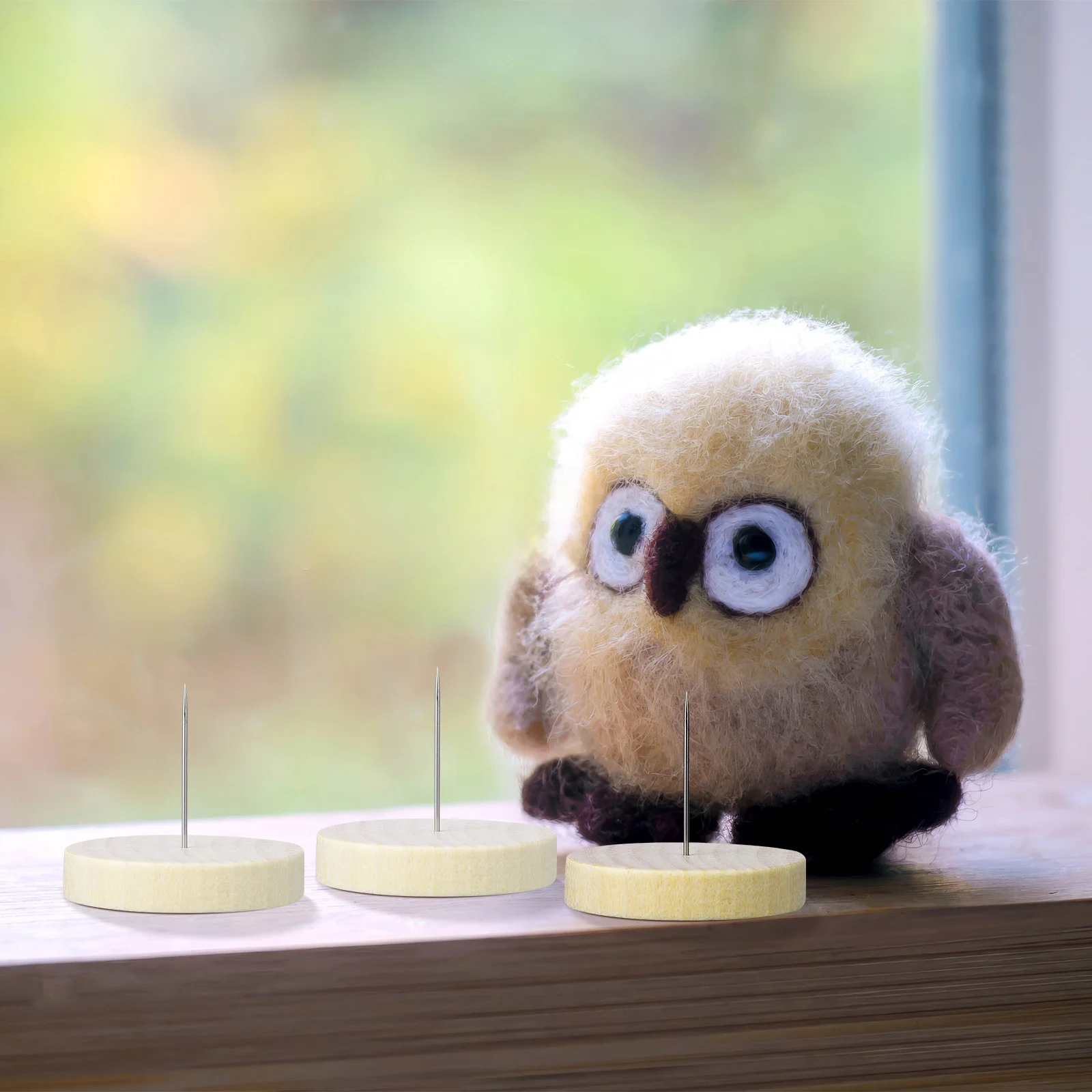 6-комплект Bjd Eyes Fun с деревянной основой подставка для монитора фетровый дисплей