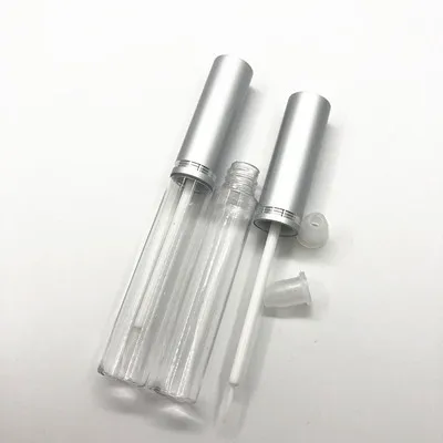 

5ml Mini Cosmetic Empty Eyelashes Lip Gloss Tube Mascara Eyeliner Vials Bottle Makeup Organzier Container With Brush