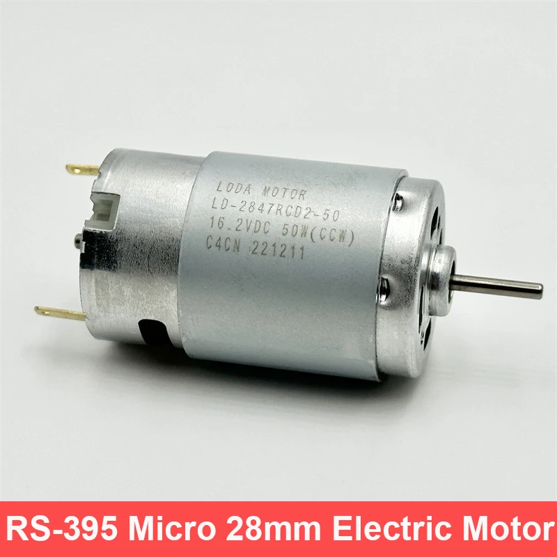 

Электродвигатель RS-395 28мм DC 6-18В