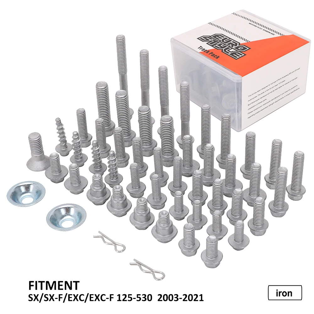 

Болт Для Мотоциклов KTM SX SX-F EXC EXC-F 125-530 2003-2021 С Скрытой Головкой, Шестигранный Ключ, Железные Механические Детали